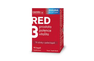 Cemio RED3 fortified formula 90 cps.